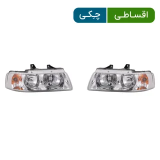 چراغ جلو سمند LX مدرن - فابریک ( جفت چپ و راست )