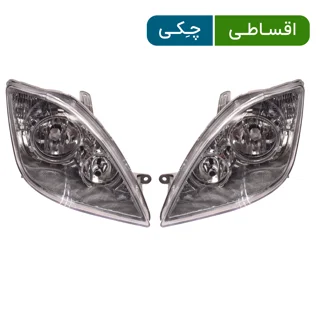 چراغ جلو تیبا (بدون موتور ) مدرن -فابریک ( جفت چپ وراست)