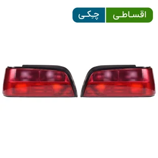 چراغ خطر عقب پژو پارس قرمز جمع ساز - اصلی ( جفت چپ و راست )