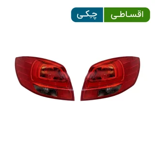 خطر عقب کوئیک روی بدنه فن آوران-فابریک (جفت چپ وراست)