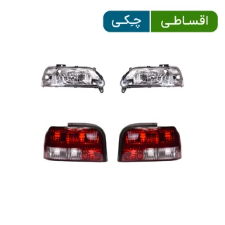 پک چراغ جلو خطر عقب 131 مدرن- فابریک