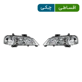چراغ جلو پژو پارس مدل کروز پلاس ( جفت چپ و راست )